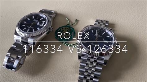 Rolex 116334 vs 126334